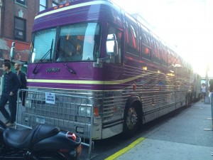 Sir Sly's tour bus