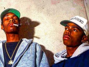 Snoop Dogg (left) and Daz Dillinger (right)
