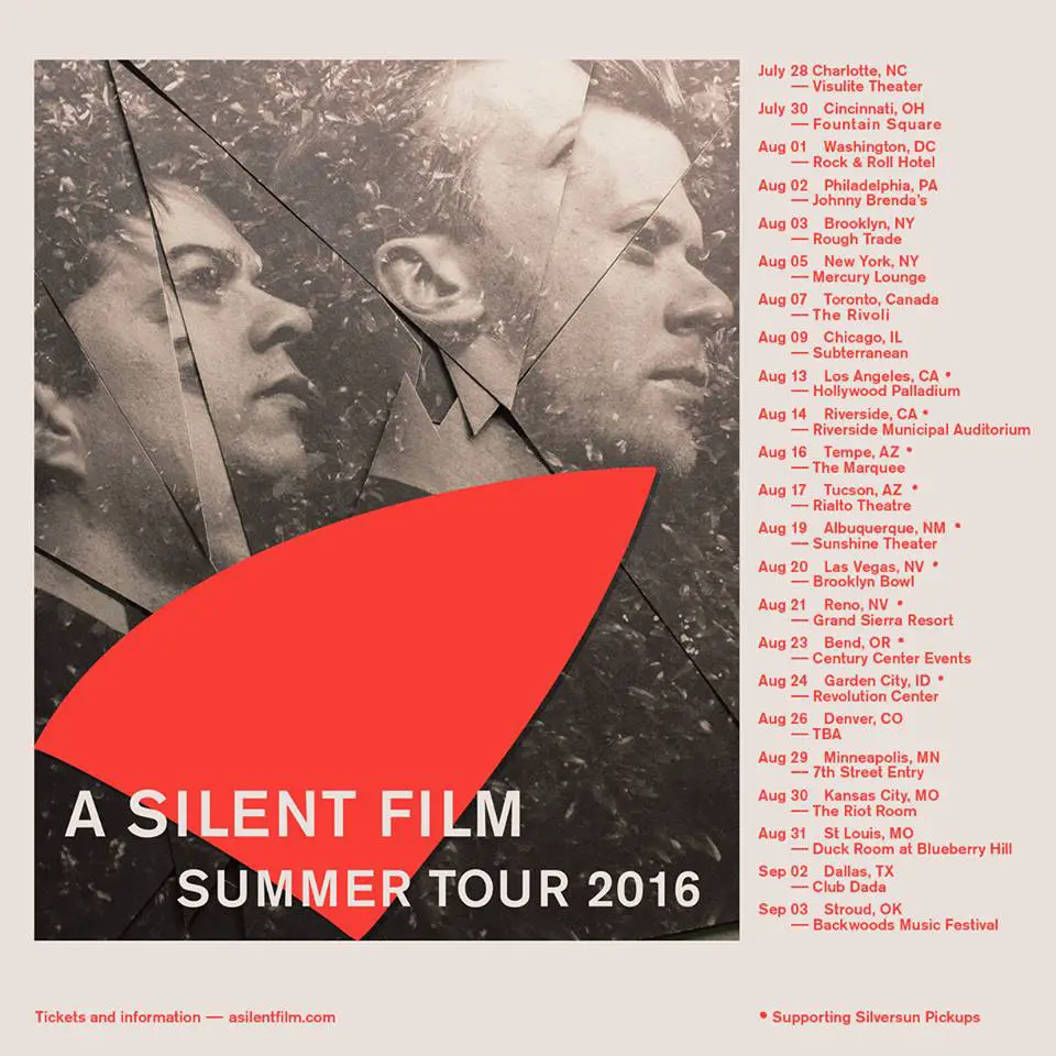 A Silent Film tour 2016
