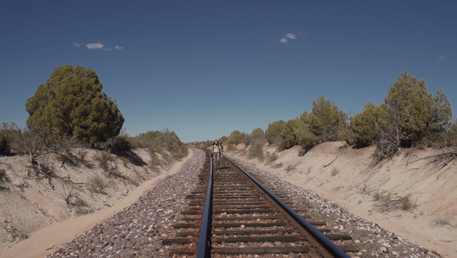 still from Bridges and Powerlines' "National Fantasy"