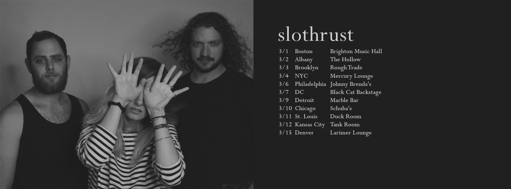 Slothrust 2017 tour dates