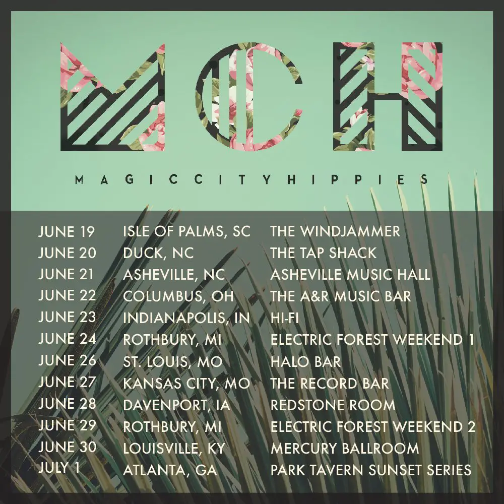Magic City Hippies summer tour 2018