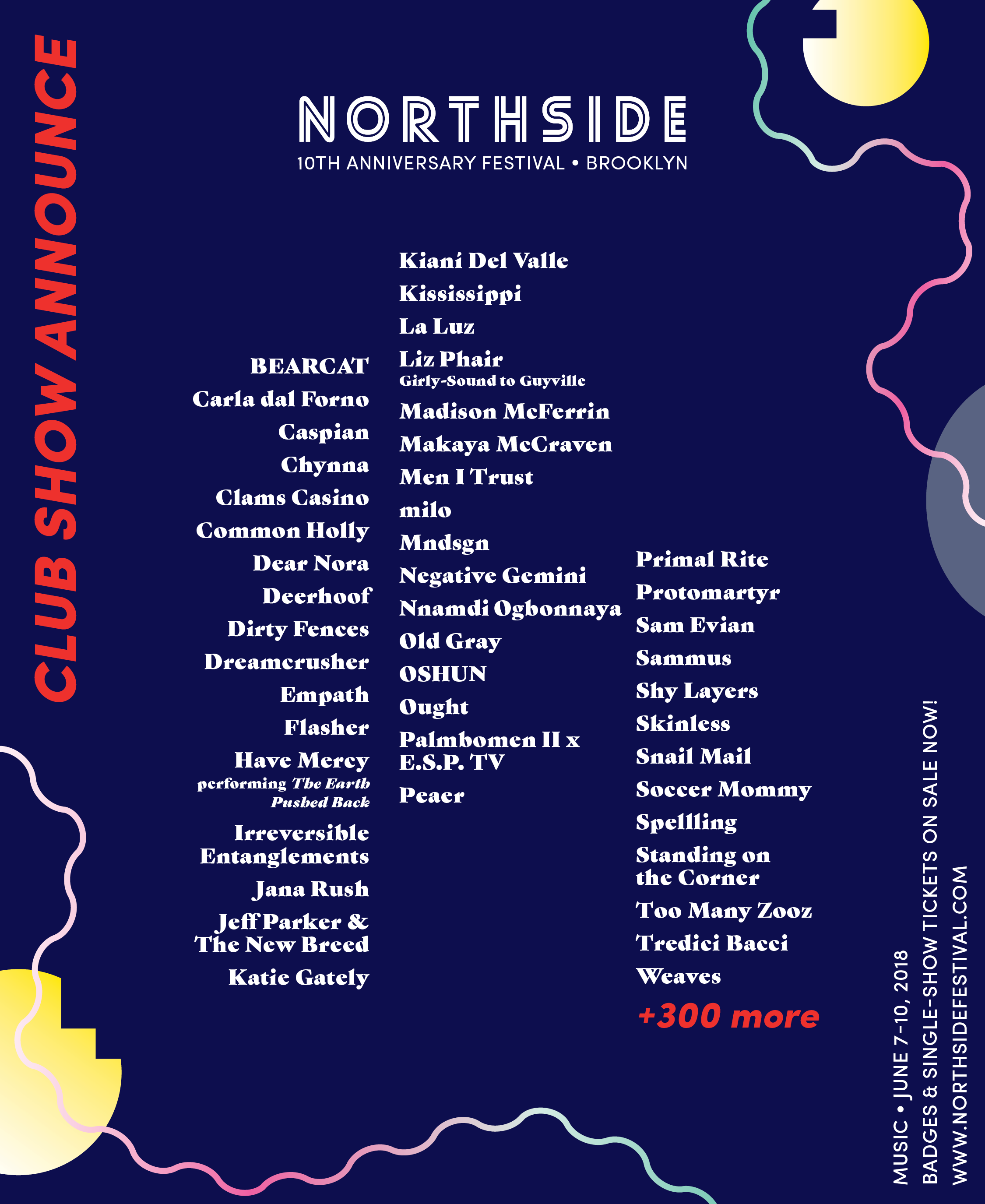 Northside Festival 2018 lineup