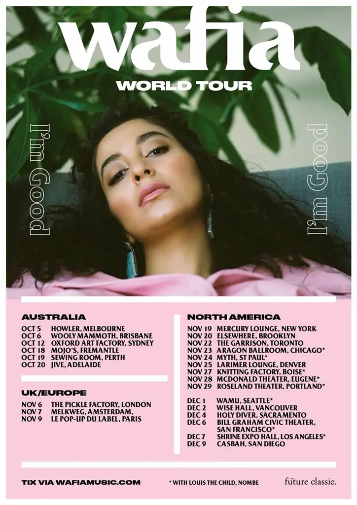 Wafia - World Tour 2018