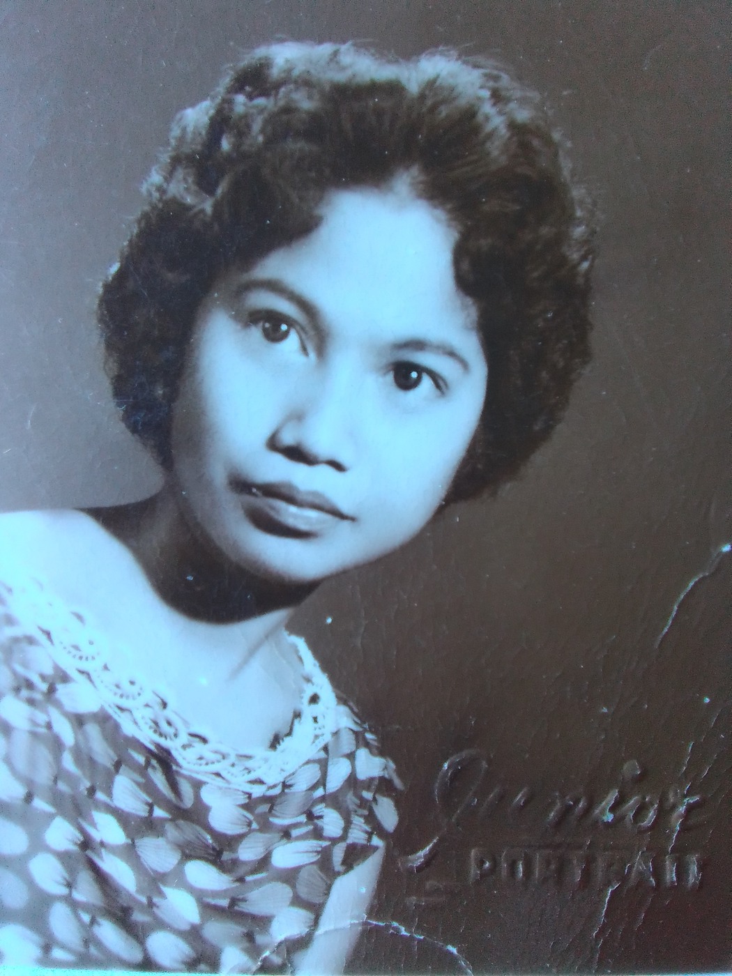 My grandmother Leticia shortly after moving to the United States (Calvin Langman)