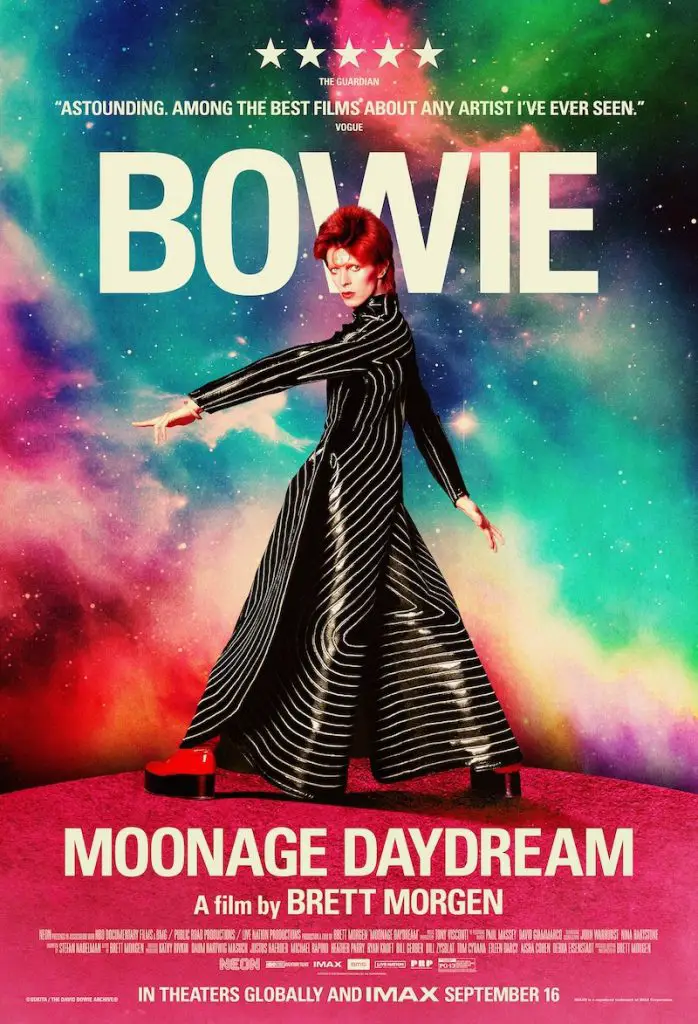 "Moonage Daydream" film poster