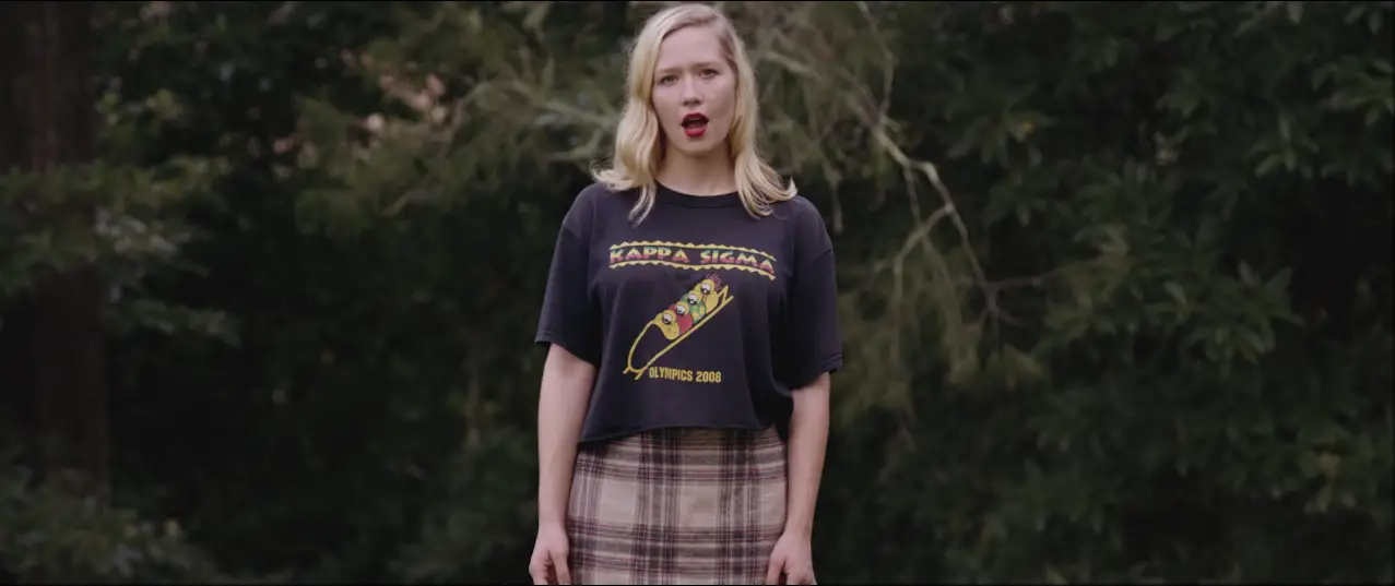 Screenshot from Julia Jacklin's "Pool Party" music video