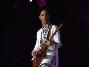 Prince at the Coachella Festival in 2008