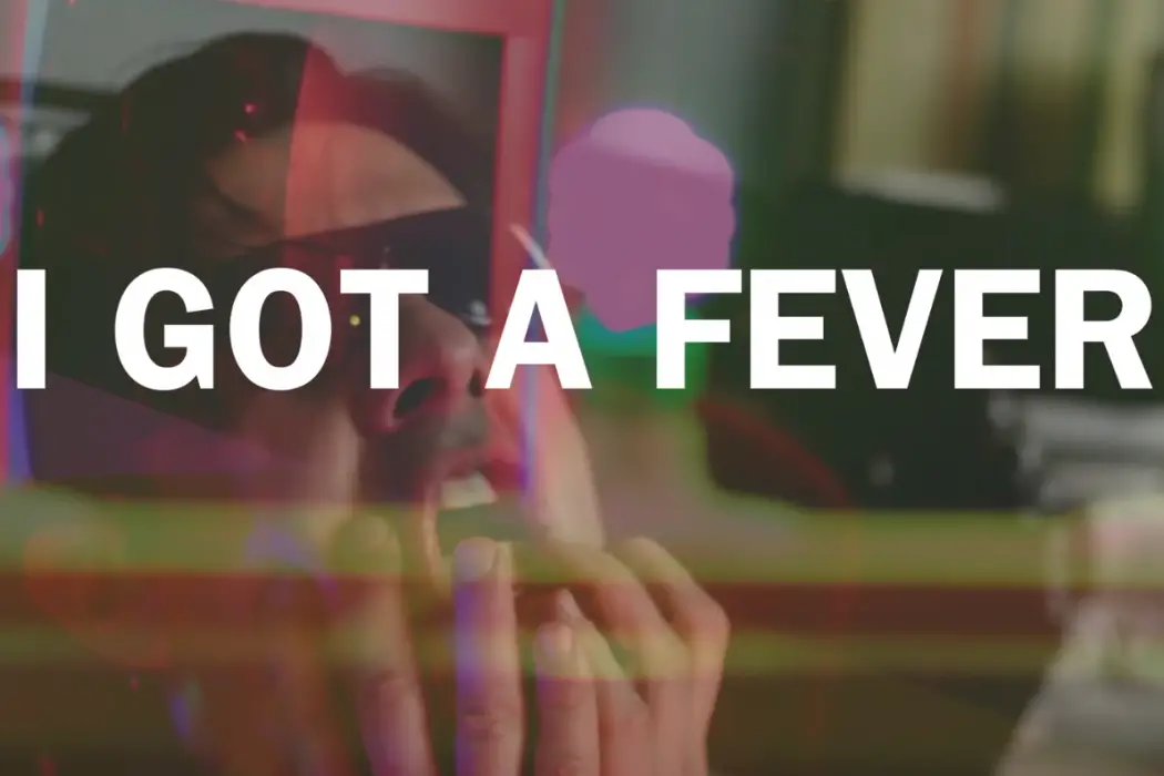 Screenshot from MOON's "I Got A Fever" lyric video