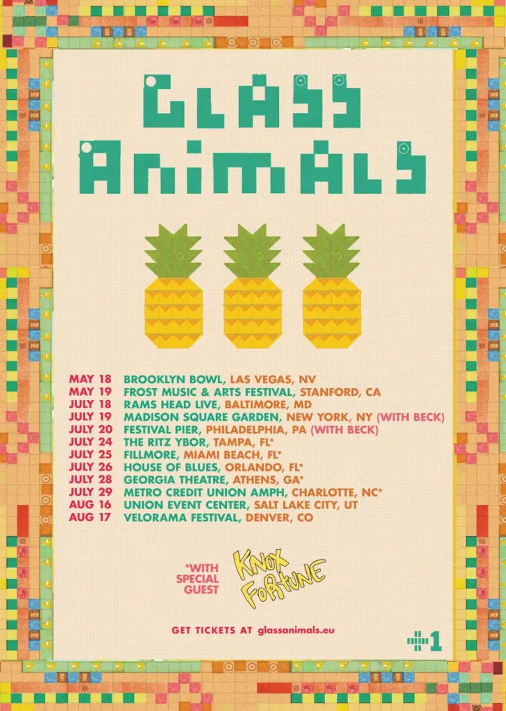 Glass Animals 2018 Tour Dates