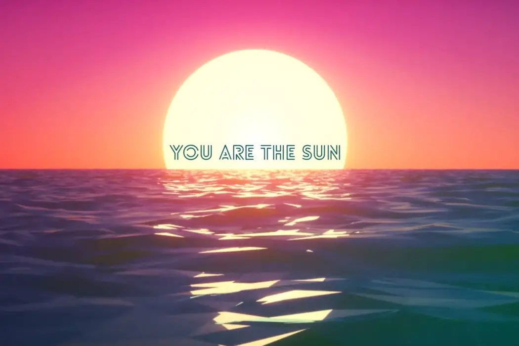 You Are the Sun - Sunset Neon