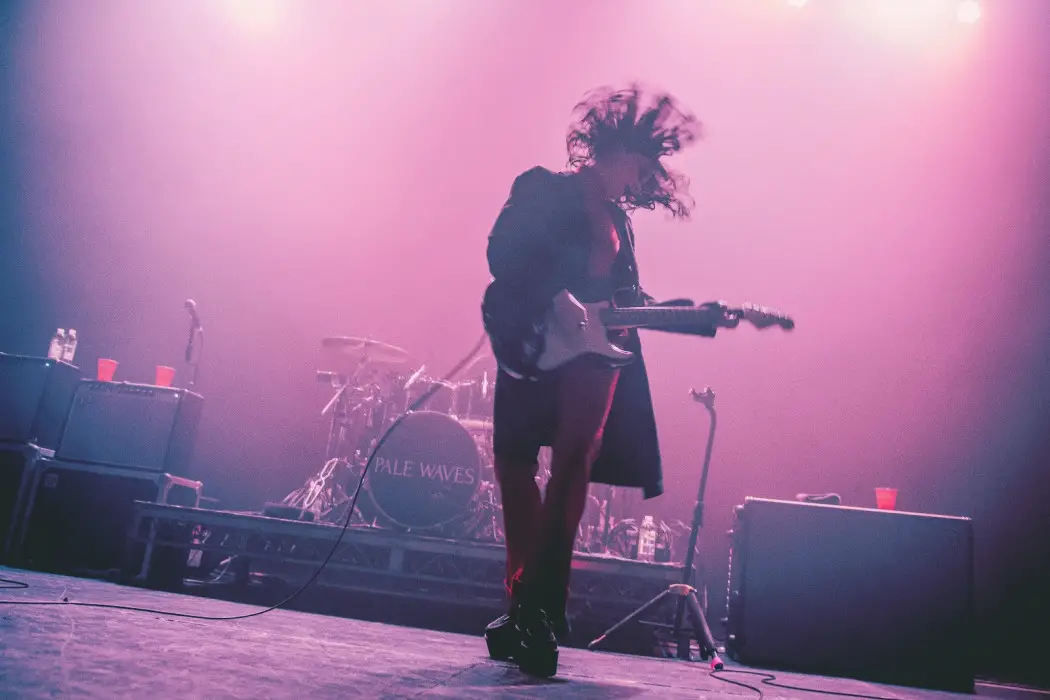 Pale Waves Live at The Fonda Theatre, Los Angeles 2018 © Caitlin Ison