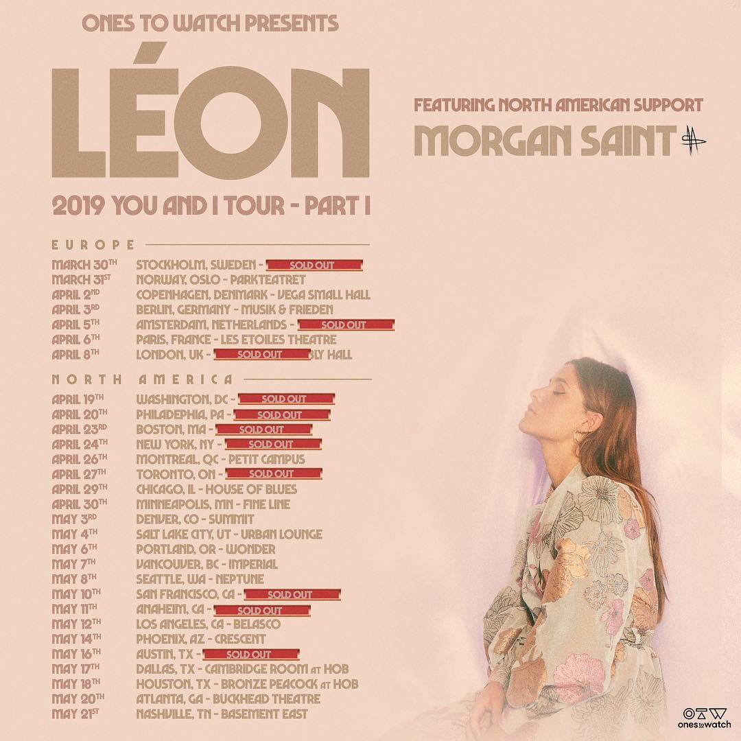 LÉON Tour Poster