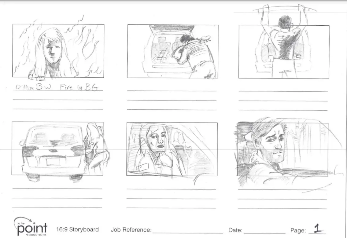 storyboard page