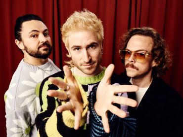 Walk the Moon (from L to R): Eli Maiman, Nicholas Petricca, and Sean Waugaman