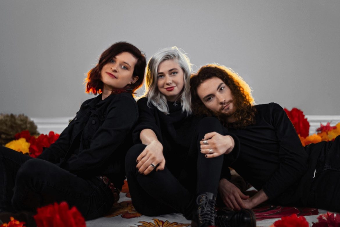 The Accidentals (L to R): Katie Larson Sav Buist, & Michael Dause