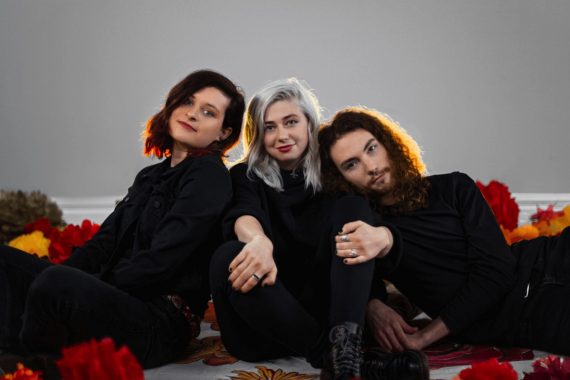 The Accidentals (L to R): Katie Larson Sav Buist, & Michael Dause