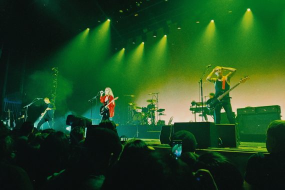 Wolf Alice Performing at The Wiltern in Los Angeles © Nic Nichols