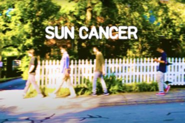 "Sun Cancer" video still - Drew Beskin & The Sunshine