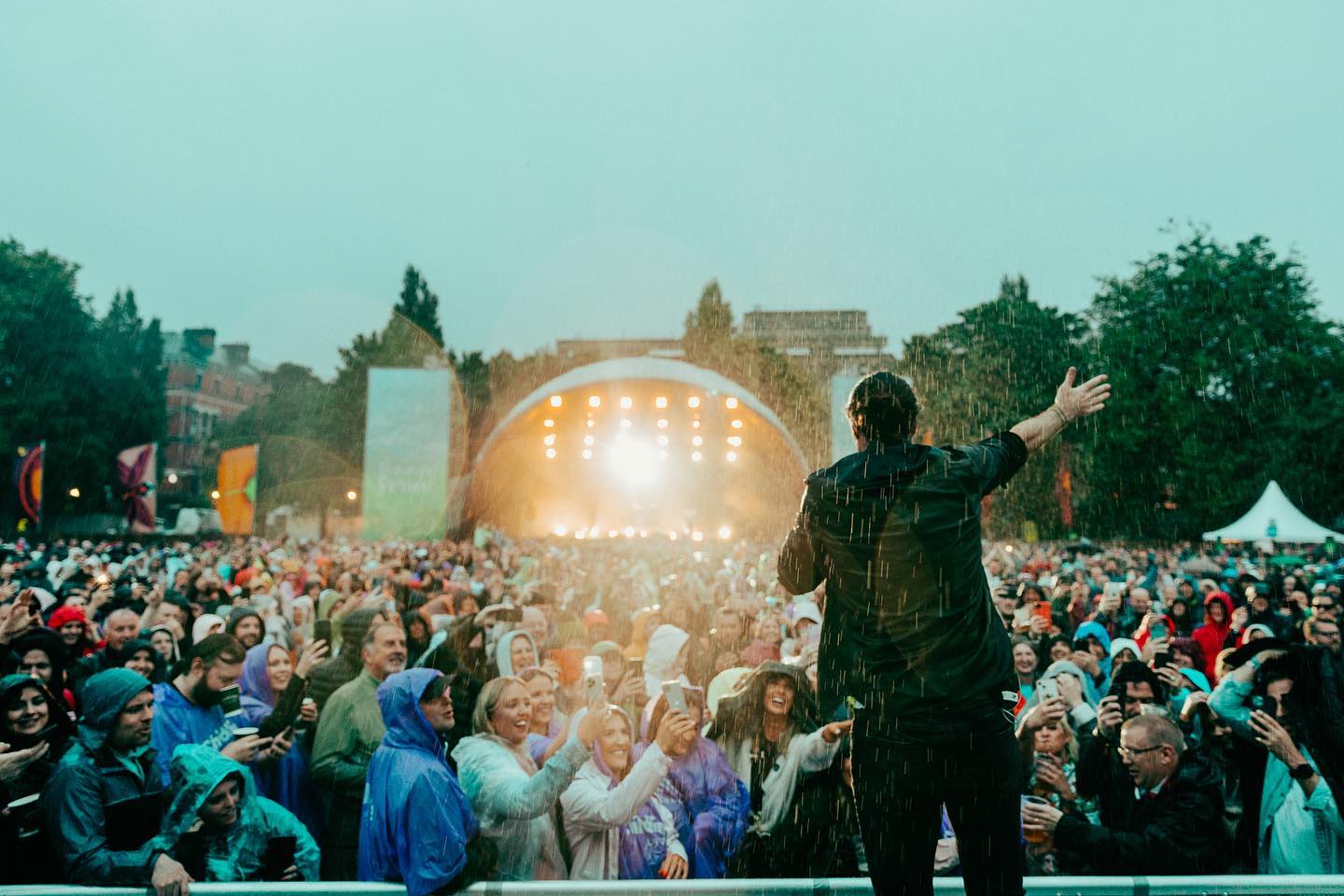 The Coronas live at Trinity College, Dublin, July 1, 2022 © Lucy Foster