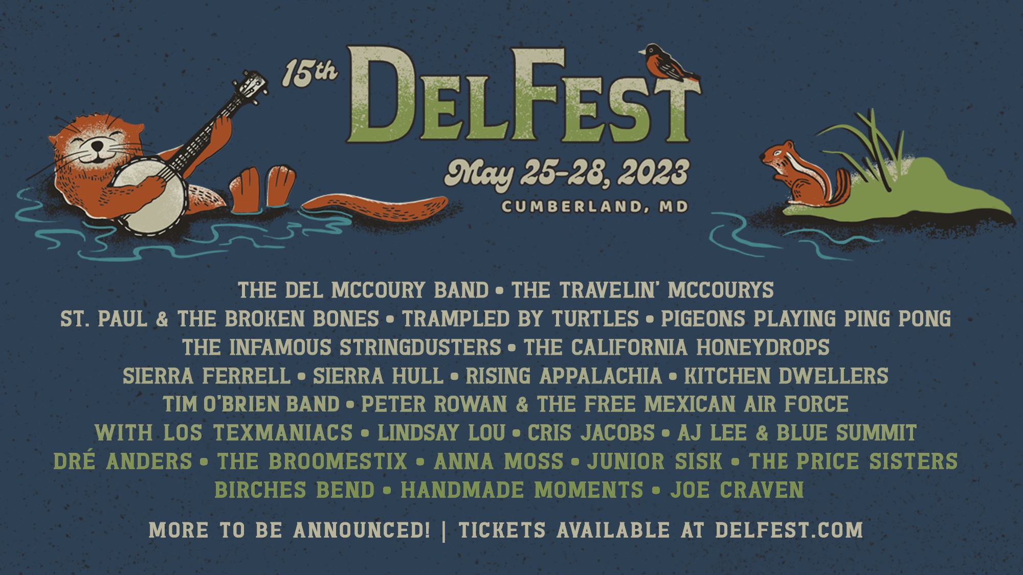 Preview DelFest 2023 Features Some of the Brightest Stars in Bluegrass