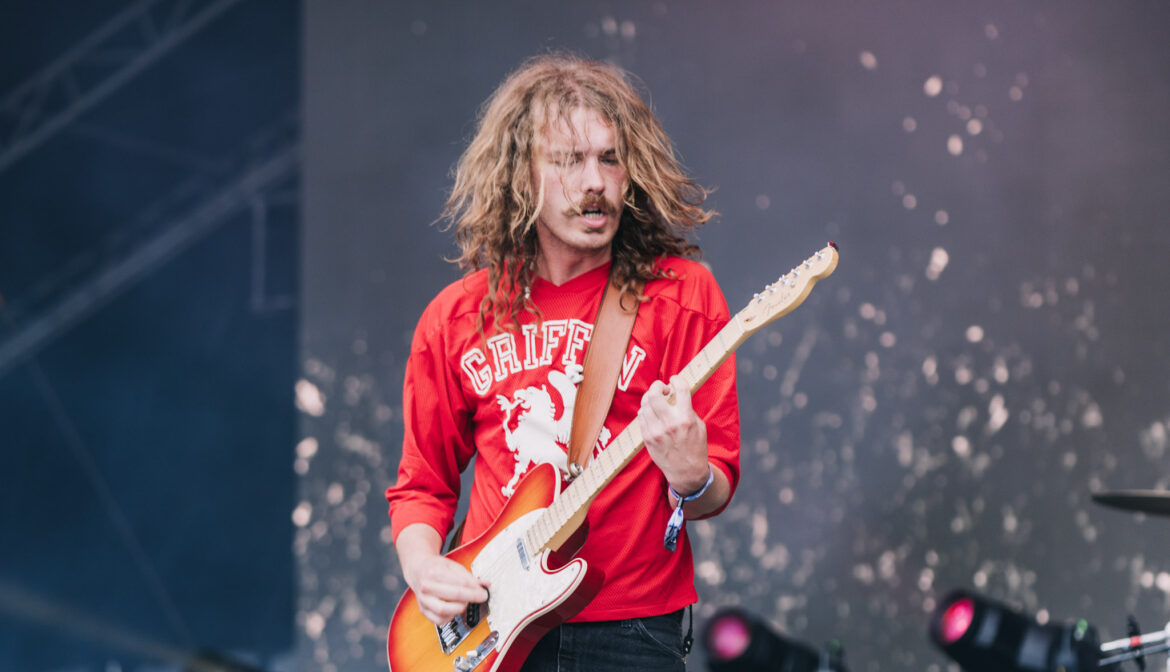 The Backseat Lovers' Joshua Harmon at Hangout Music Fest 2023 © Alive Coverage