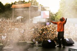 Earl Sweatshirt at Pitchfork Music Festival 2023 © Pooneh Ghana