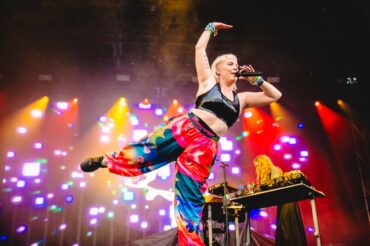 Sylvan Esso at Hinterland Music Festival © Andrea Escobar