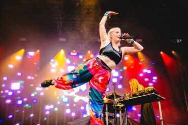 Sylvan Esso at Hinterland Music Festival © Andrea Escobar