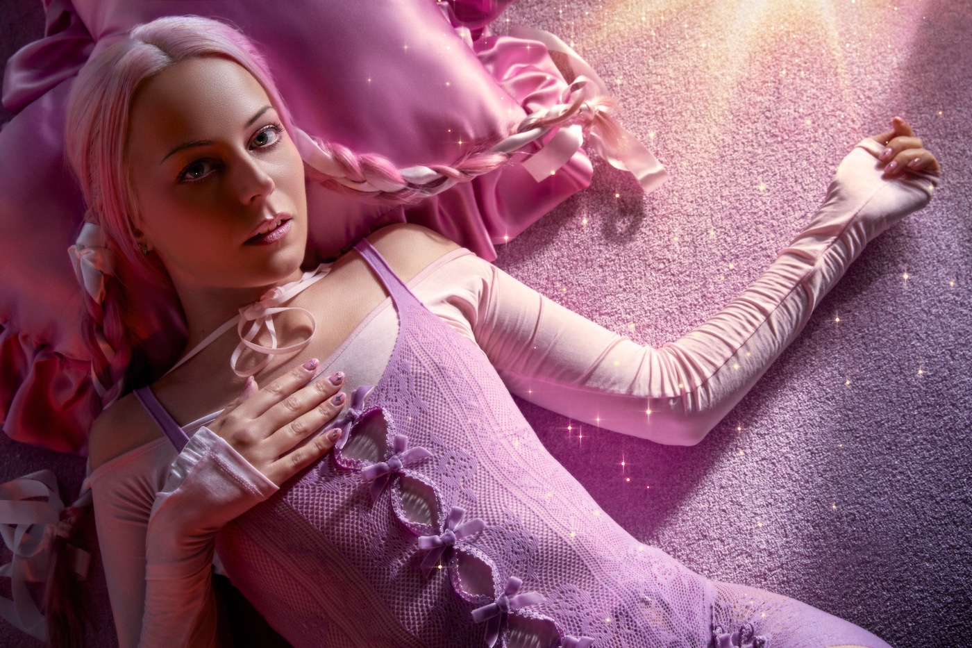 Hannah Diamond, self-portrait © Diamond & Carina Kehlet Schou