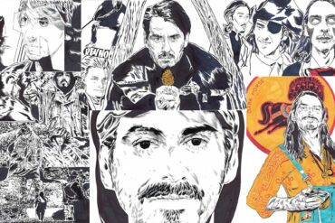 Dhani Harrison collage © Aidan Moyer