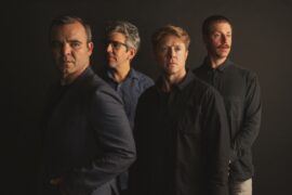 Future Islands (left to right): Samuel T. Herring, Gerrit Welmers, William Cashion, Michael Lowry © Frank Hamilton