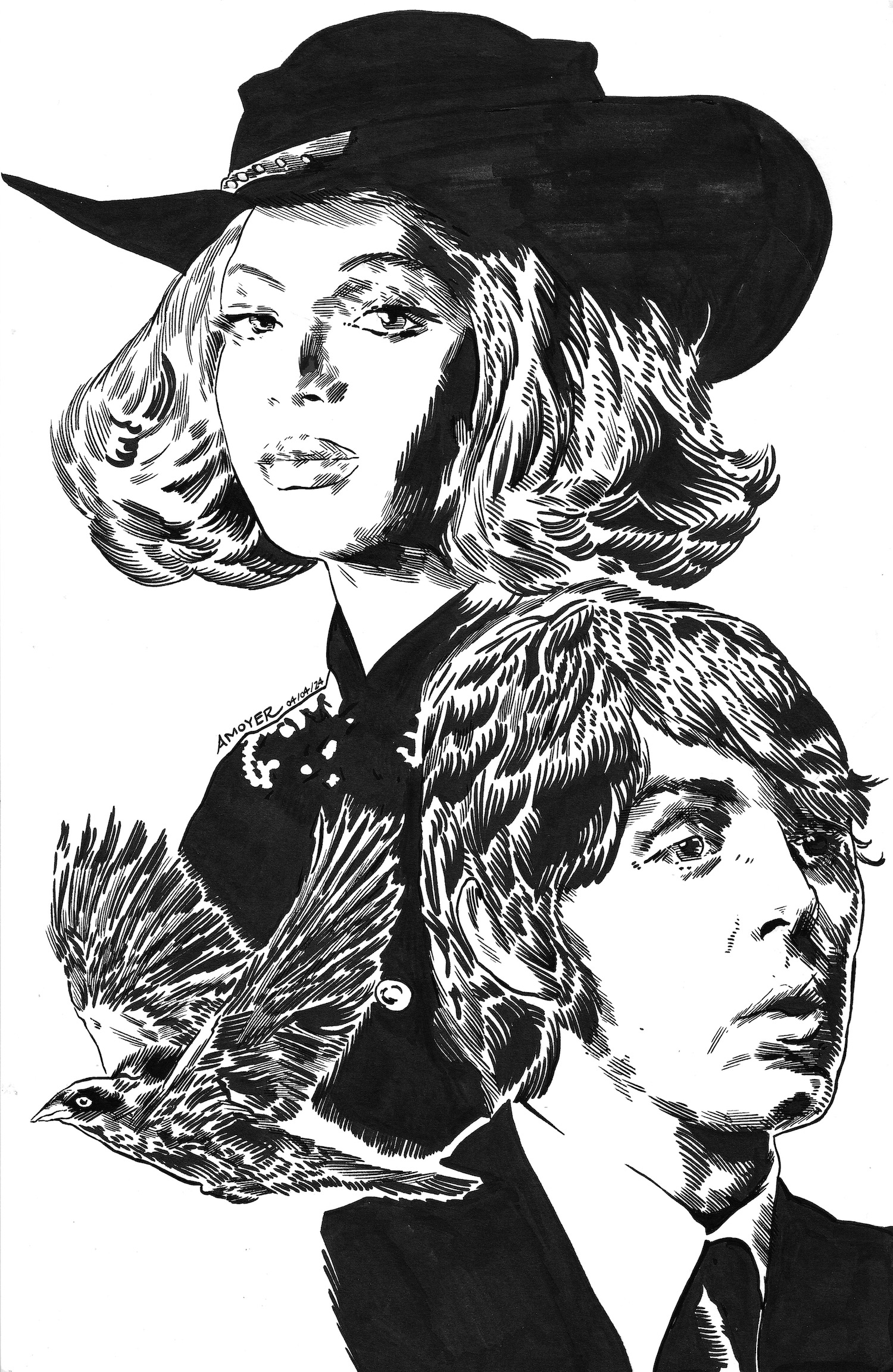 Beyoncé "BLACKBIIRD" © Aidan Moyer