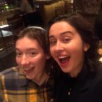 Fiona Grey with her sister