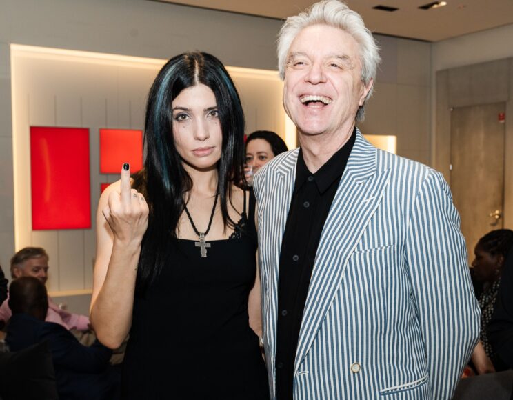 Pussy Riot & David Byrne © Cate Groubert