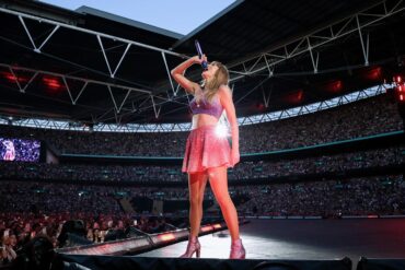 Taylor Swift brings The Eras Tour to London's Wembley Stadium © Kevin Mazur (Instagram)