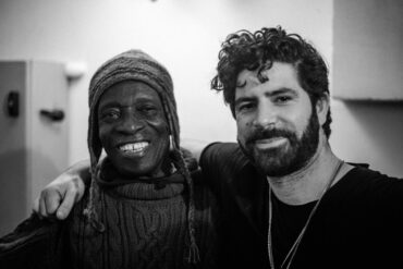 Yannis Philippakis and Tony Allen © Kit Monteith
