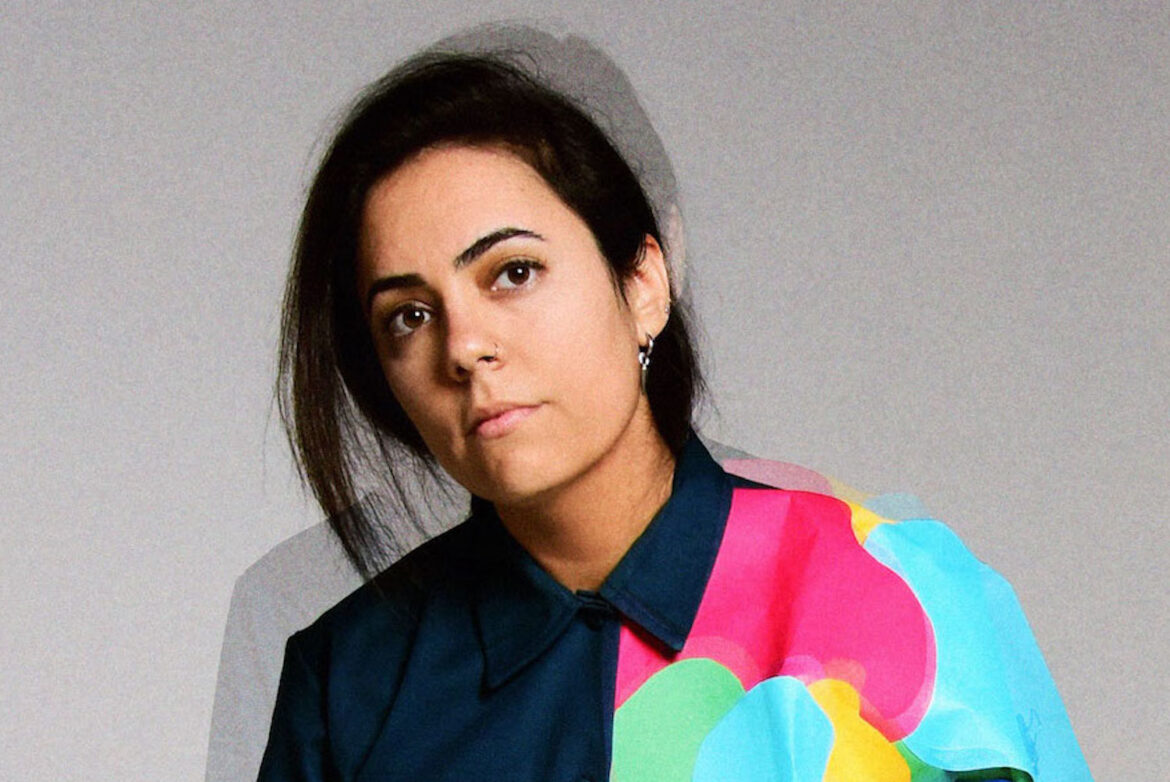 illuminati hotties' Sarah Tudzin graces the front cover of her fourth album, 'POWER'