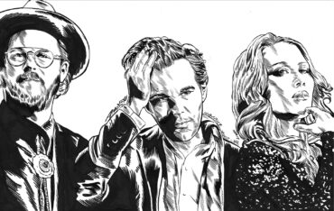 The Lone Bellow circa 2022; based on press photo by Eric Ryan Anderson © Aidan Moyer