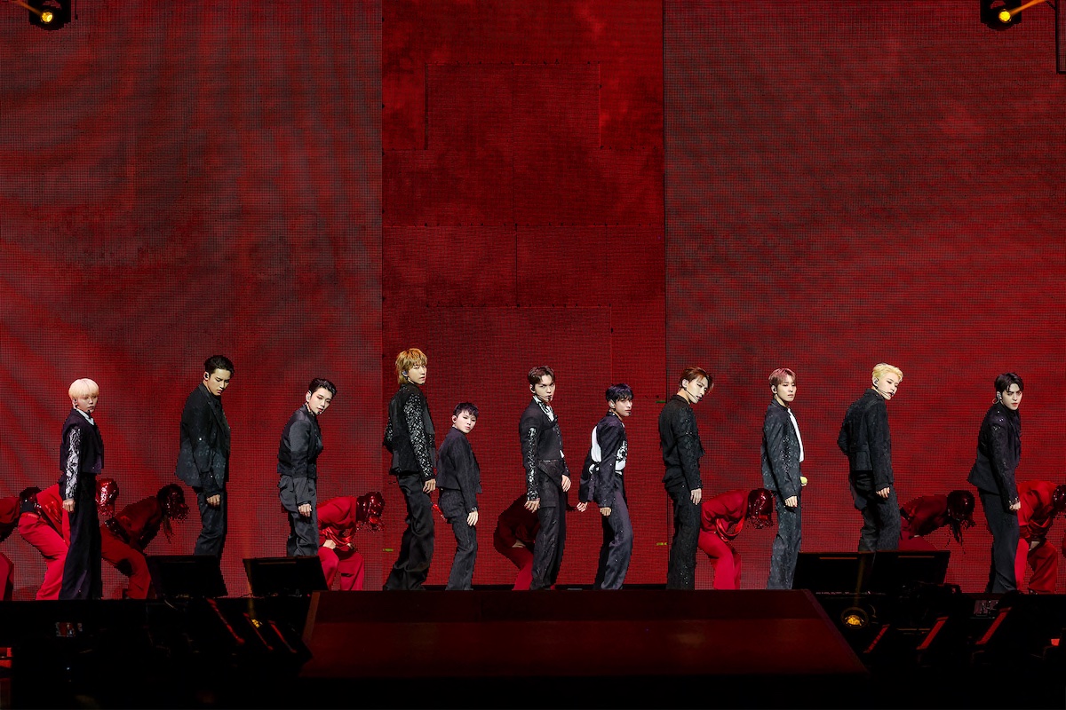SEVENTEEN in San Diego © Courtesy of PLEDIS Entertainment