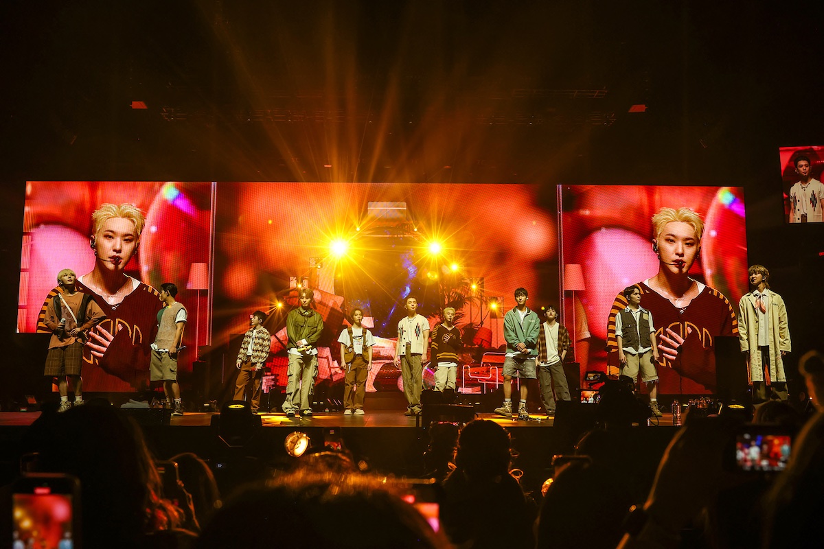 SEVENTEEN in San Diego © Courtesy of PLEDIS Entertainment