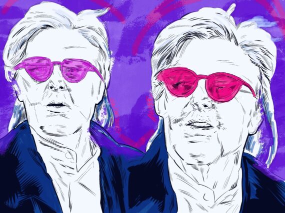 Paul McCartney illustration © Aidan Moyer