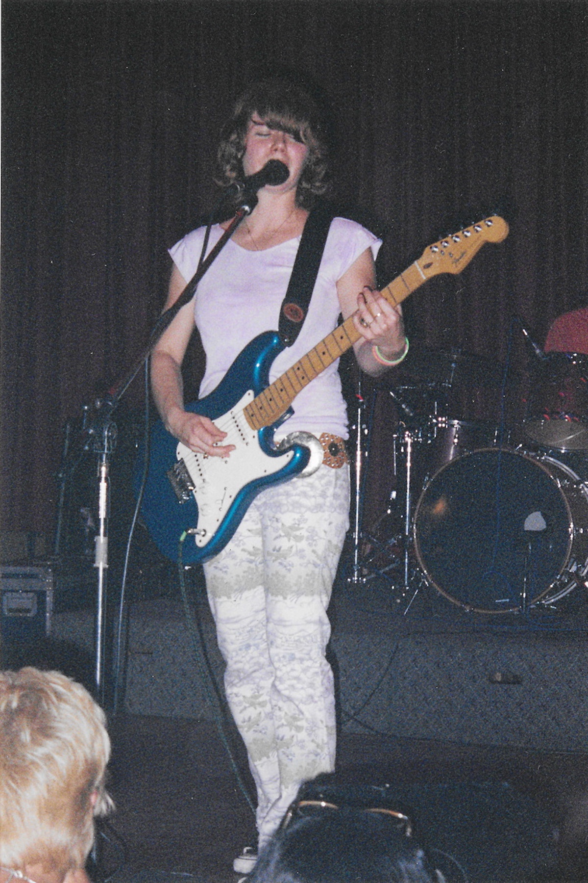 Rilo Kiley performing in 2002