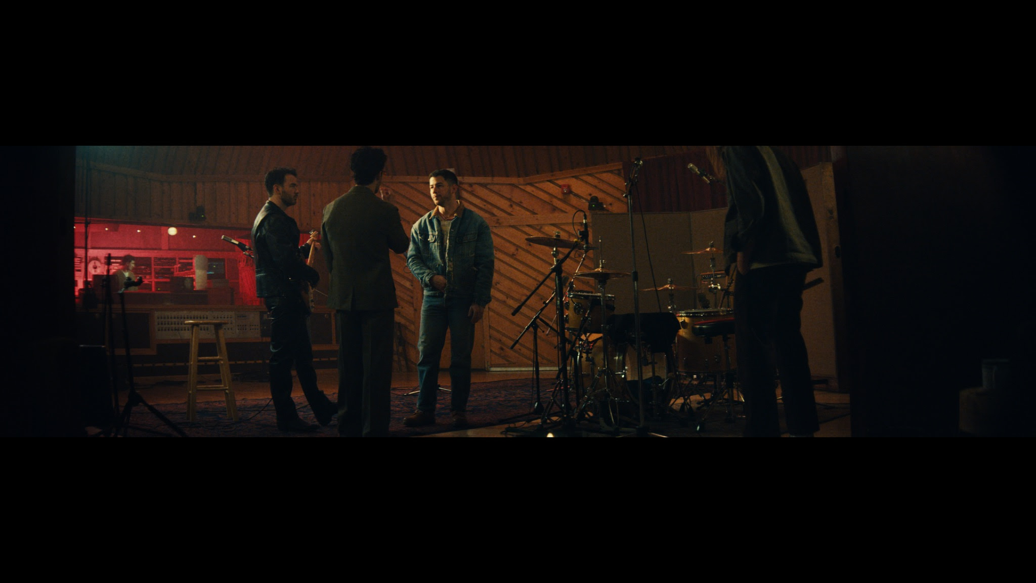 Jonas Brothers "Love Me to Heaven" music video still