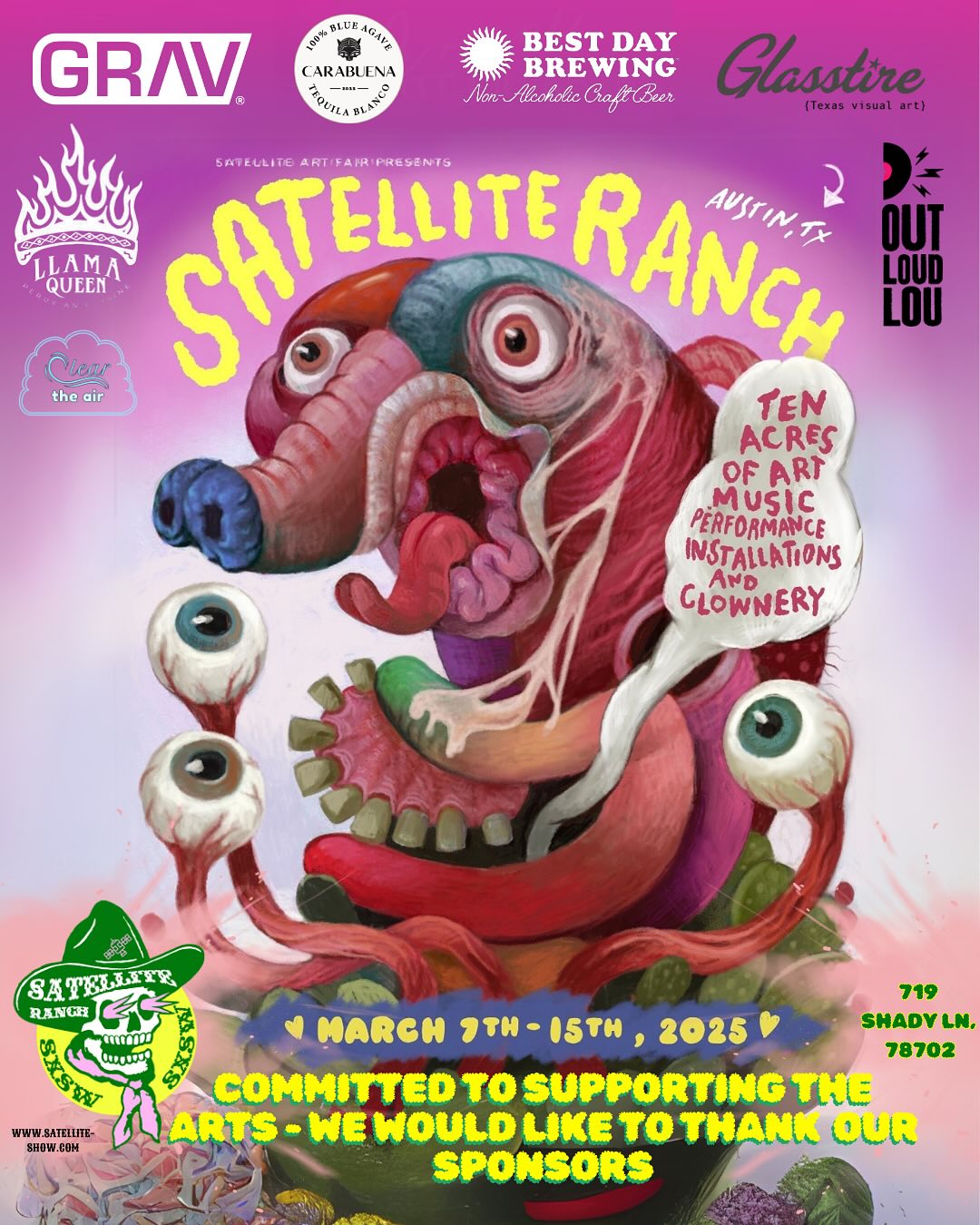 Satellite Ranch 2025 poster