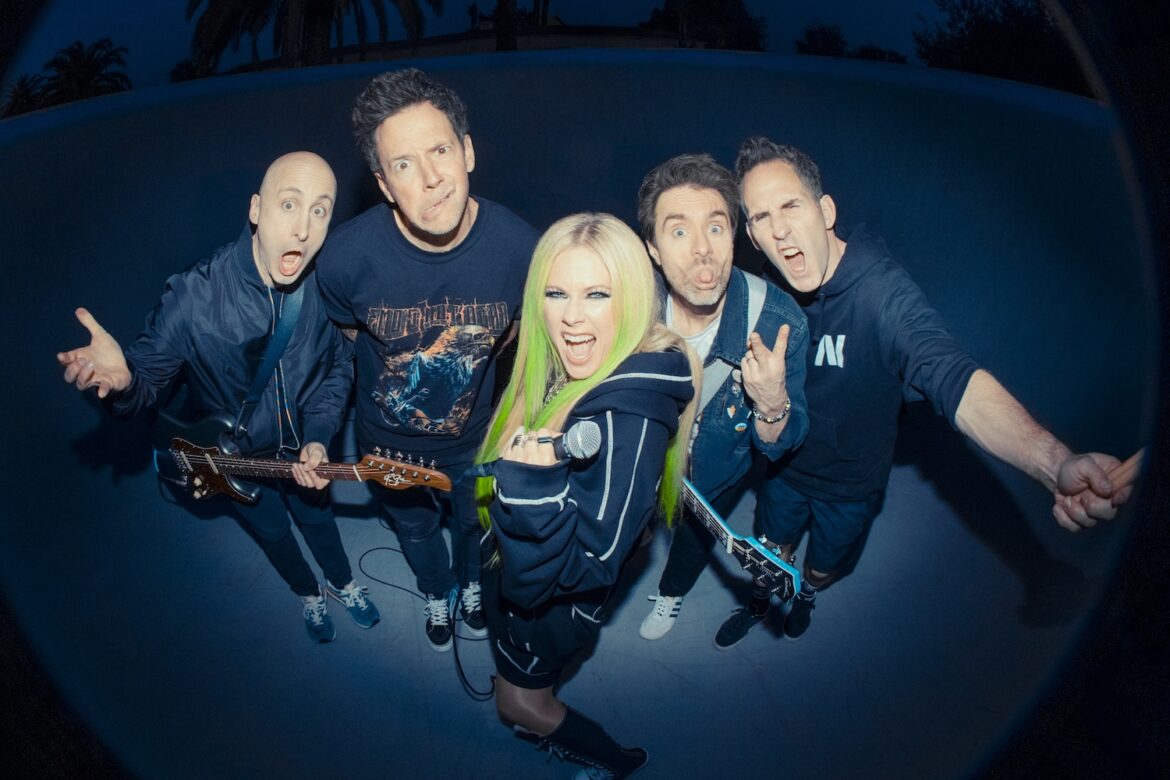 Avril Lavigne and Simple Plan © Skyler Barberio