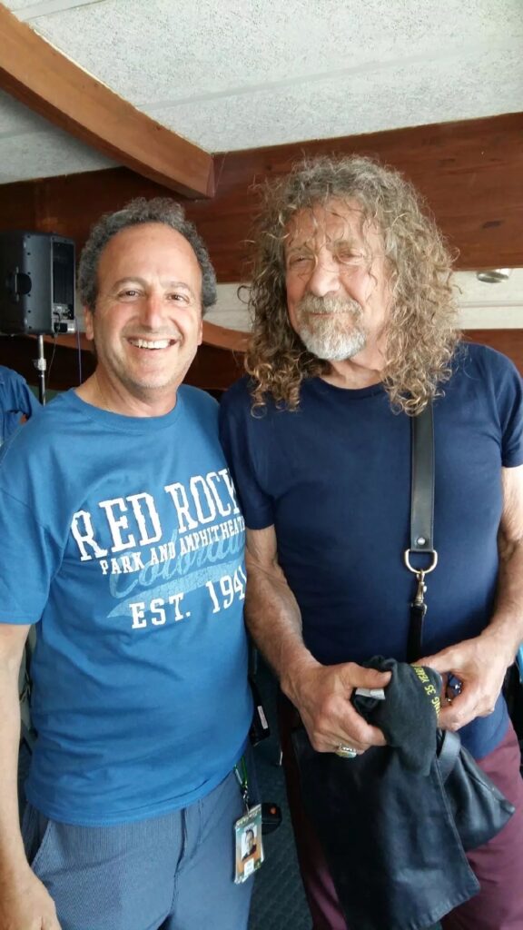 Gary Chetkof and Robert Plant