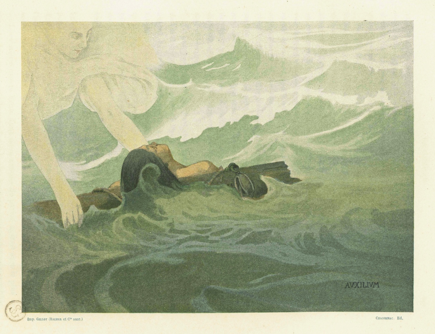 Raffaele Mainella’s Illustrations for Nos Invisibles (1907)