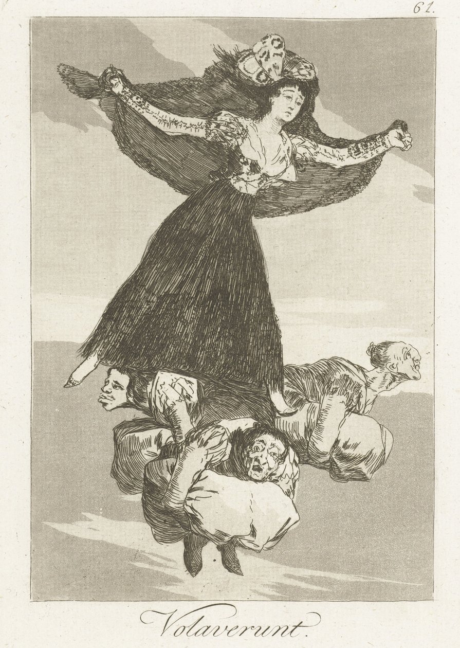 They Have Flown, Francisco de Goya, 1797 - 1799