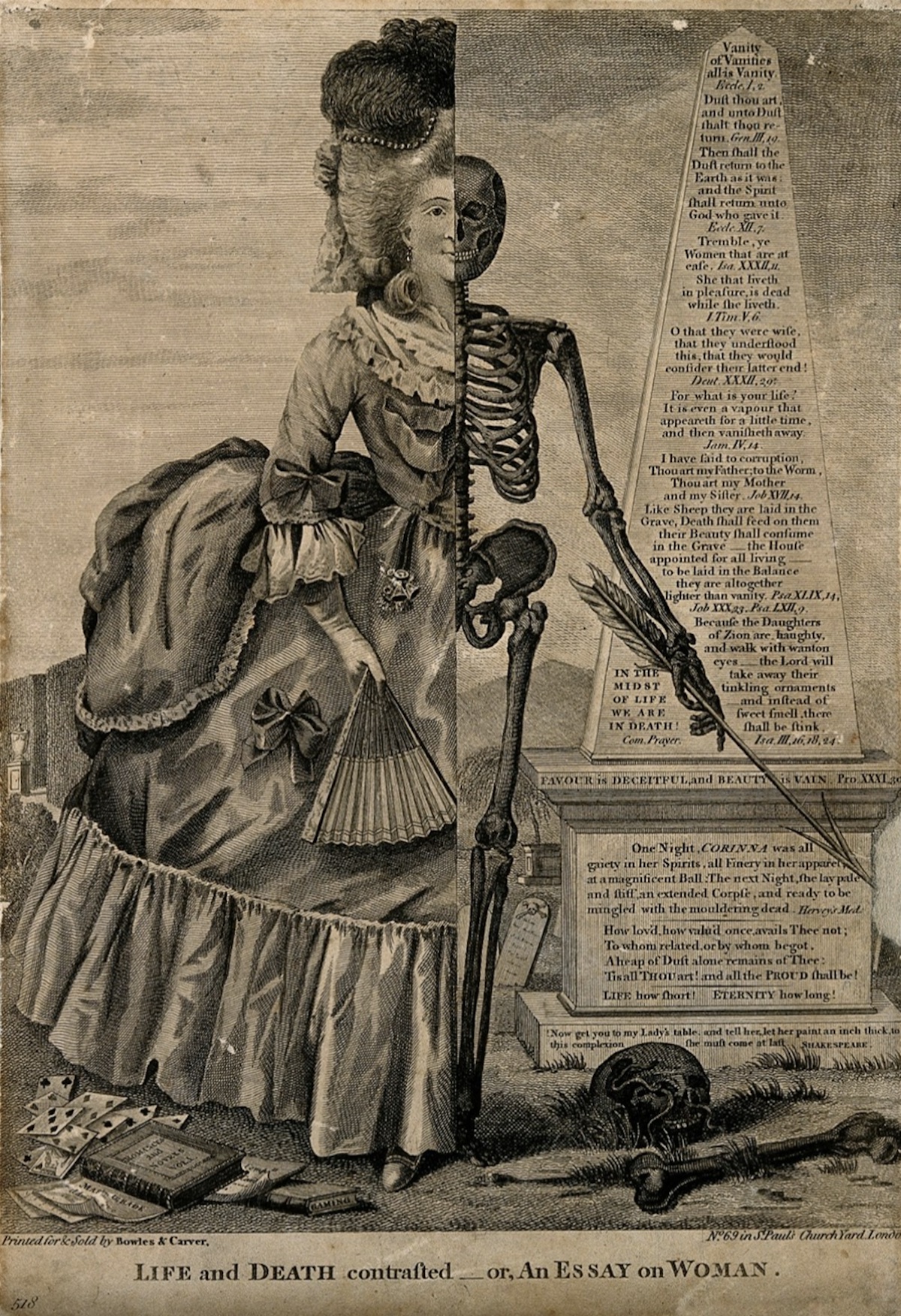 Life and Death Contrasted (ca. 1770)